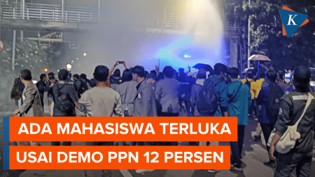 Keterangan Kapolres Jakpus Usai Pembubaran Demo PPN 12 Persen, Ada yang Terluka