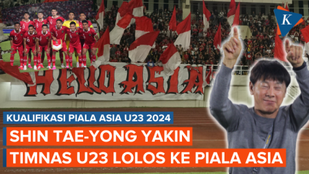 Shin Tae-yong Yakin Timnas U23 Indonesia Lolos ke Piala Asia U23 2024 Qatar