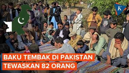 Mencekam! Bentrokan di Pakistan Tewaskan 82 Orang 