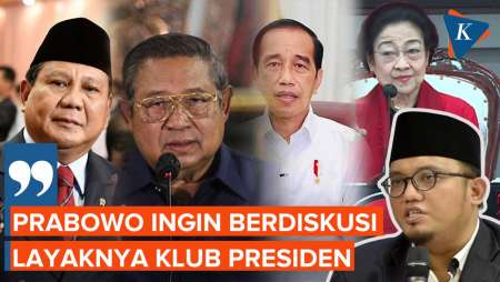 Prabowo Ingin Diskusikan Susunan Kabinet dengan Jokowi, SBY, hingga Megawati