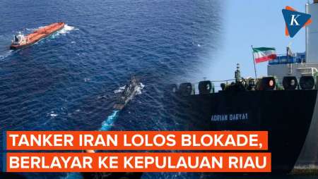 Supertanker Iran Lolos Blokade AS, Kini Menuju Kepulauan Riau