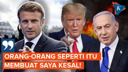 Macron Murka! Trump-Netanyahu Dituding "Tunggangi" Demo Perancis