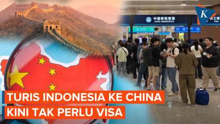 Pelancong Indonesia ke China Tak Perlu Visa, Masa Tinggal 10 Hari