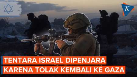 4 Tentara Israel Dipenjara Usai Tolak Kembali Berperang di Gaza karena Trauma