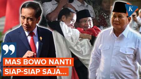 Jokowi Wanti-wanti Prabowo Akan Banyak Orang 