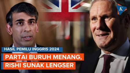 Rishi Sunak Lengser, Keir Starmer Jadi Perdana Menteri Baru Inggris