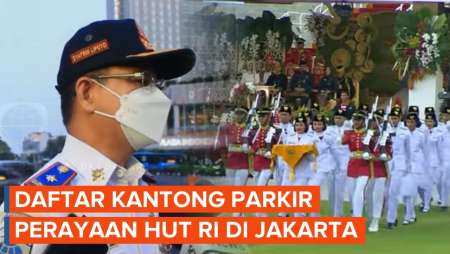 Daftar 59 Kantong Parkir Saat Perayaan HUT RI ke-80 di Jakarta