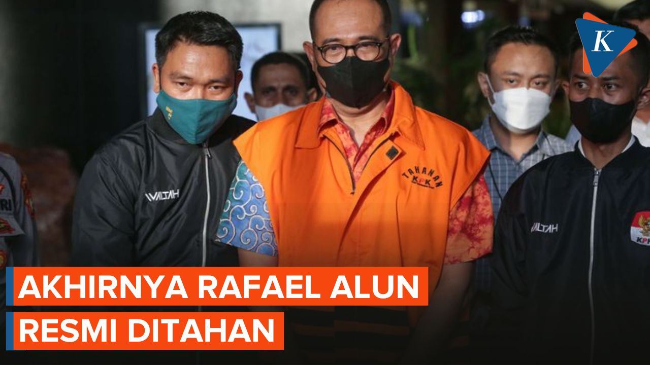 Diperiksa KPK sebagai Tersangka, Rafael Alun Resmi Ditahan 20 Hari