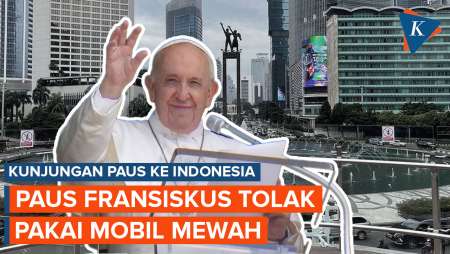 Paus Fransiskus Tolak Pakai Mobil Mewah di Indonesia, Ini Kendaraan yang Akan Digunakan