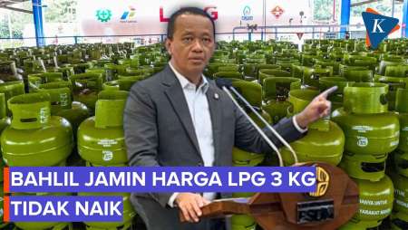 Bahlil Pastikan Harga LPG 3 Kg Tak Naik, Pasokan Terjaga