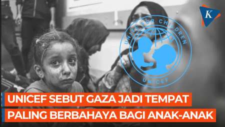 Gaza Disebut Jadi Tempat Paling Berbahaya di Dunia bagi Anak-anak