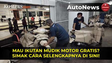 Begini Cara Daftar Mudik Motor Gratis dengan Kereta Api