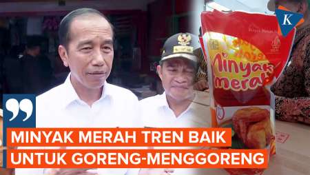 Jokowi: Ingin Minyak Makan Merah Jadi Tren Goreng-menggoreng