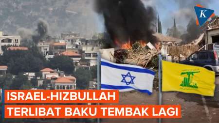 Perbatasan Israel-Lebanon Memanas, Kepulan Asap Hitam Membumbung Tinggi