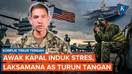 Prajurit AS Di Kapal Induk Abraham Lincoln Disebut Stres, Komandan CENTCOM Langsung Datang