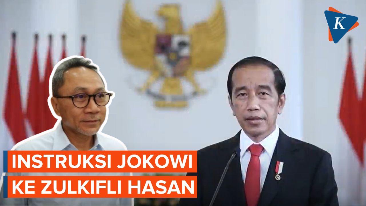 Jokowi Minta Zulkifli Hasan Waspadai Kenaikan Bahan Pokok