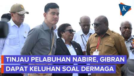 Wapres Gibran Minta Pemprov Papua Tengah Bikin Perencanaan Pembangunan Pelabuhan Nabire