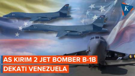 AS-Venezuela Memanas, Washington Kerahkan 2 Jet Bomber B-1B Susul B-52