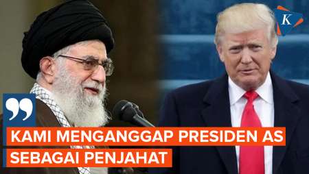 Khamenei Anggap Trump Penjahat Atas Korban Jiwa Dan Kerusuhan Di Iran