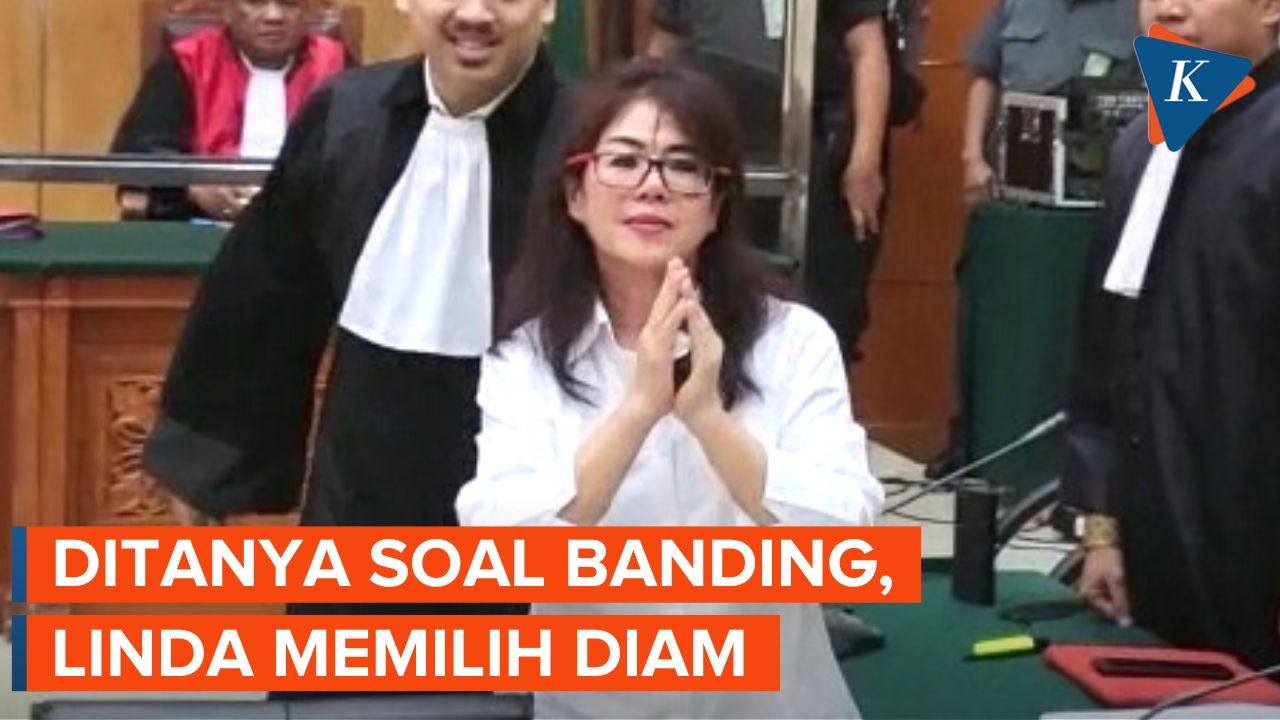 Linda yang Mengaku Istri Siri Teddy Minahasa Bungkam Usai Divonis 17 Tahun Penjara