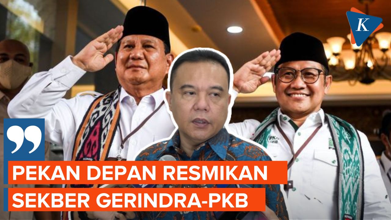 Koalisi Gerindra-PKB Bakal Resmikan Sekretariat Bersama pada 23 Januari