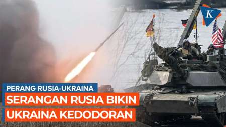 Rusia Hancurkan Tank Abrams Buatan AS Milik Ukraina, Ratusan Pasukan Zelensky Tewas dalam Sehari