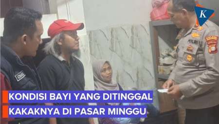 Bayi Yang Ditinggal Kakak Di Pasar Minggu Kini Dirawat Panti Asuhan