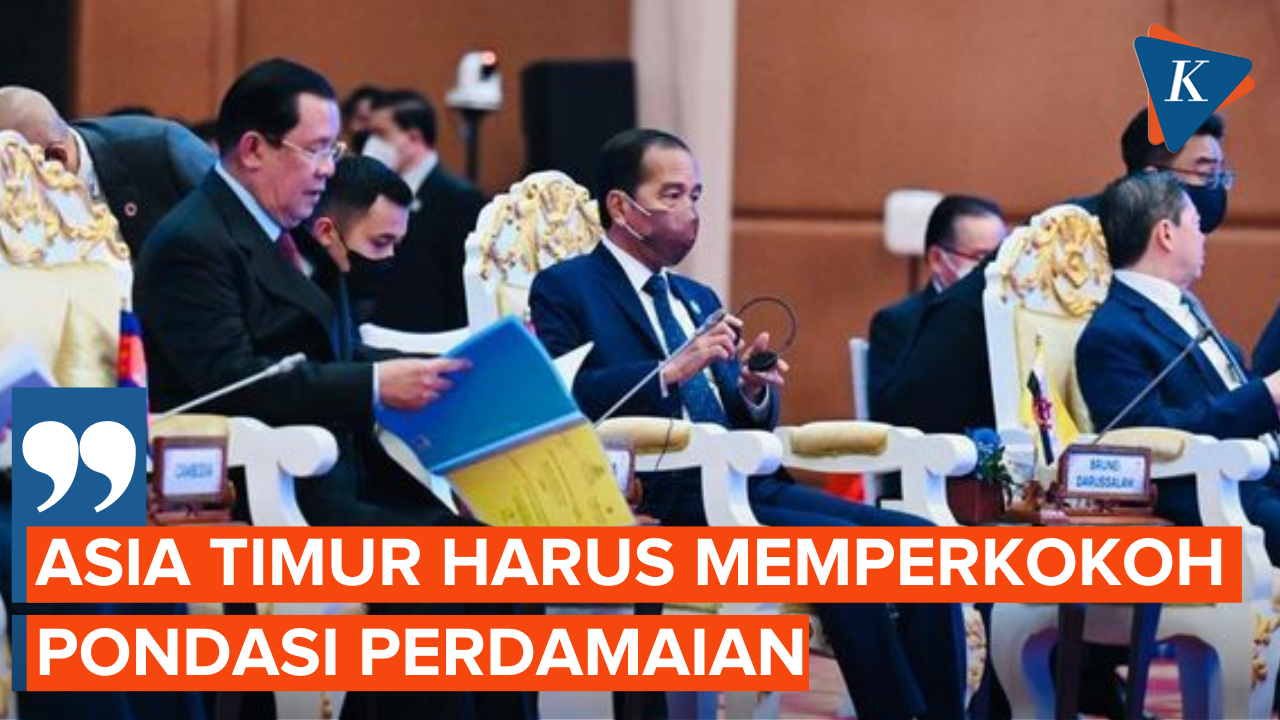 Jokowi Minta Negara Asia Timur Tak Tabuh Genderang Perang