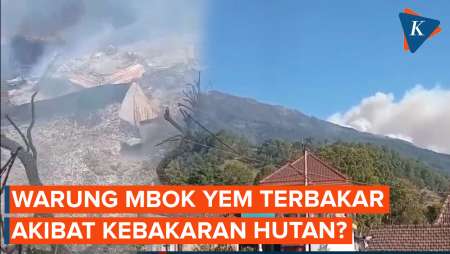 Ramai Kabar Warung Mbok Yem Terdampak Kebakaran Hutan Gunung Lawu