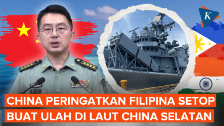 China Peringatkan Filipina: Setop Buat Masalah di Laut China Selatan!