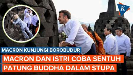 Macron dan Teddy Coba 