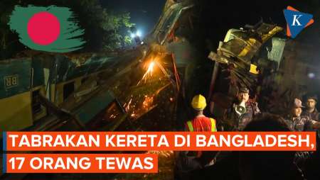 Kronologi Tabrakan Kereta Kargo dan Kereta Penumpang di Bangladesh