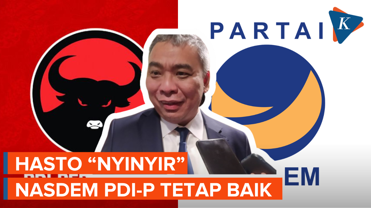 Nasdem Klaim Hubungan dengan PDI-P Tetap Baik Meski Hasto 