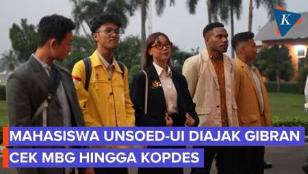 Alasan Mahasiswa Mau Ikut Gibran Cek MBG Dan Kopdes Di NTT