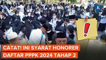 Gagal Lolos Tahap 1, Ini Syarat Honorer Bisa Daftar PPPK 2024 Tahap 2