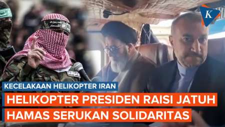 Helikoter Jatuh Presiden Raisi Dinyatakan Tewas, Hamas Serukan Solidaritas Penuh