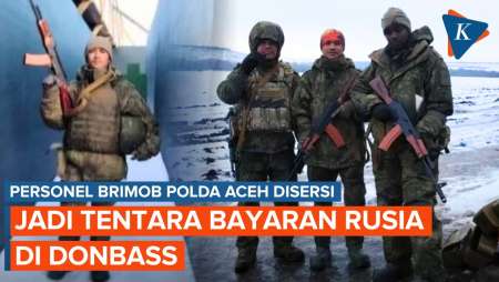 Personel Brimob Polda Aceh Diduga Jadi Tentara Bayaran Rusia Di Donbass