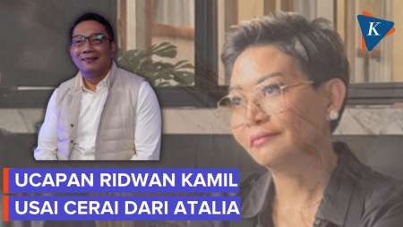 Ridwan Kamil Sampaikan Permintaan Maaf Usai Resmi Cerai dari Atalia Praratya