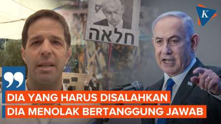 Ramai-ramai Rakyat Israel Tuduh Netanyahu Biang Kerok Perang dan Sulitkan Sandera Dibebaskan