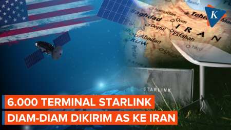 AS "Diam-diam" Selundupkan Ribuan Terminal Starlink Ke Iran
