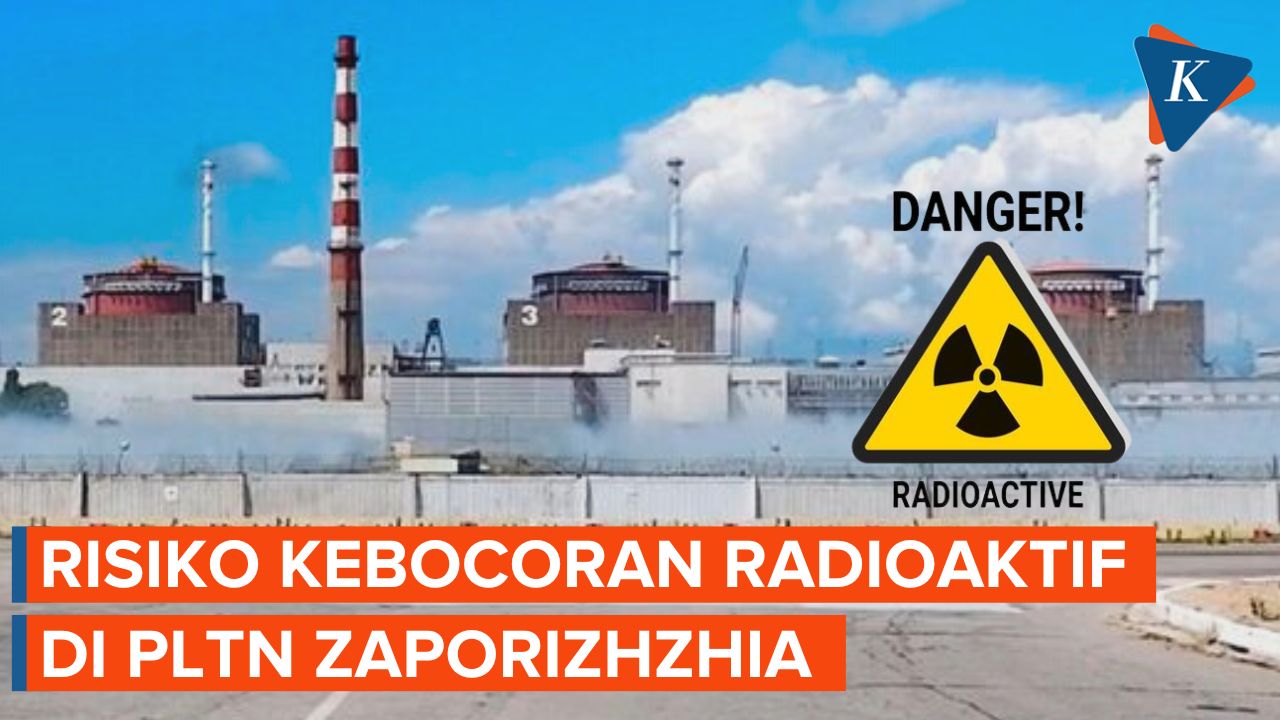 Peringatan Ukraina, Ada Risiko Kebocoran Radioaktif di PLTN Zaporizhzhia