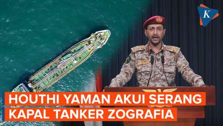 Houthi Mengaku Merudal Kapal Tanker Yunani di Lepas Pantai Yaman