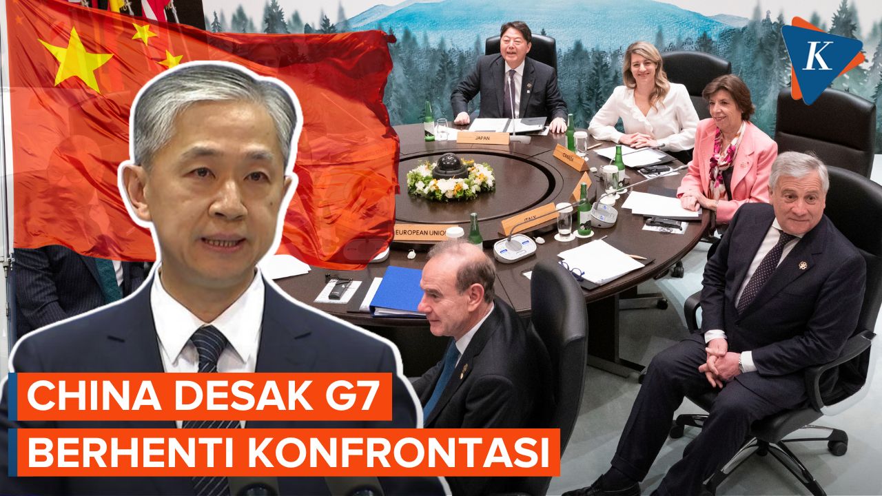 China Balas Kecaman Negara G7 soal Nuklir Rusia