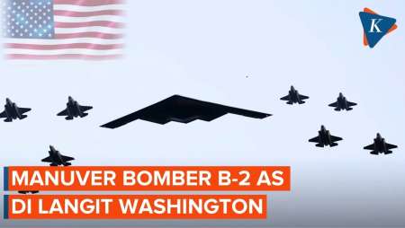 Momen Manuver Bomber B-2 Awali Perayaan 250 Tahun Kemerdekaan AS