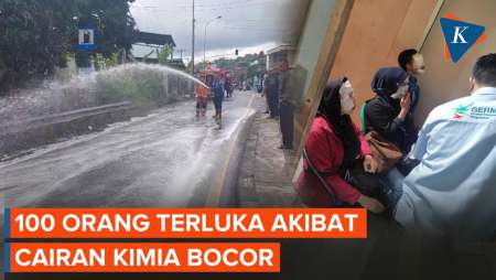 Cairan Kimia Tumpah di Bandung Barat, 100 Orang Terluka