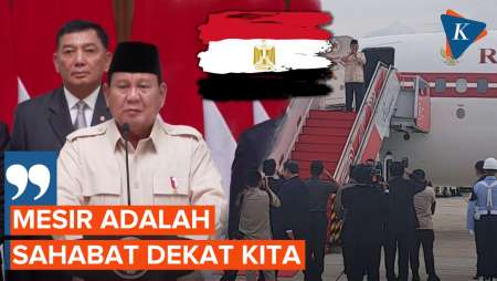 [FULL] Pidato Prabowo sebelum Bertolak ke Mesir untuk Hadiri KTT D-8