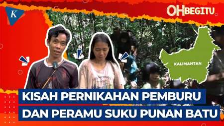 Pasangan Punan Batu Berkisah soal Menikah dan Hidup sebagai Pemburu dan Peramu