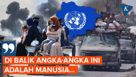 1,9 dari 2,3 Juta Warga Gaza Mengungsi, PBB: Bukan Sekadar Angka, tapi Manusia!