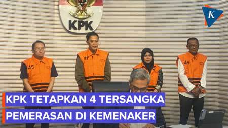 Empat Tersangka Pemerasan TKA di Kemenaker Rugikan Negara Rp 53 M