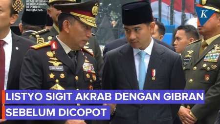 Momen Akrab Listyo Sigit Dan Gibran Sebelum Prabowo Ganti Kapolri